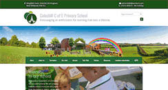 Desktop Screenshot of coleshillprimary.org.uk